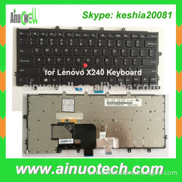 Laptop parts US UK laptop keyboard for Lenovo Thinkpad X240 keyboard for notebook A B C D shell battery charger hinge mainboard